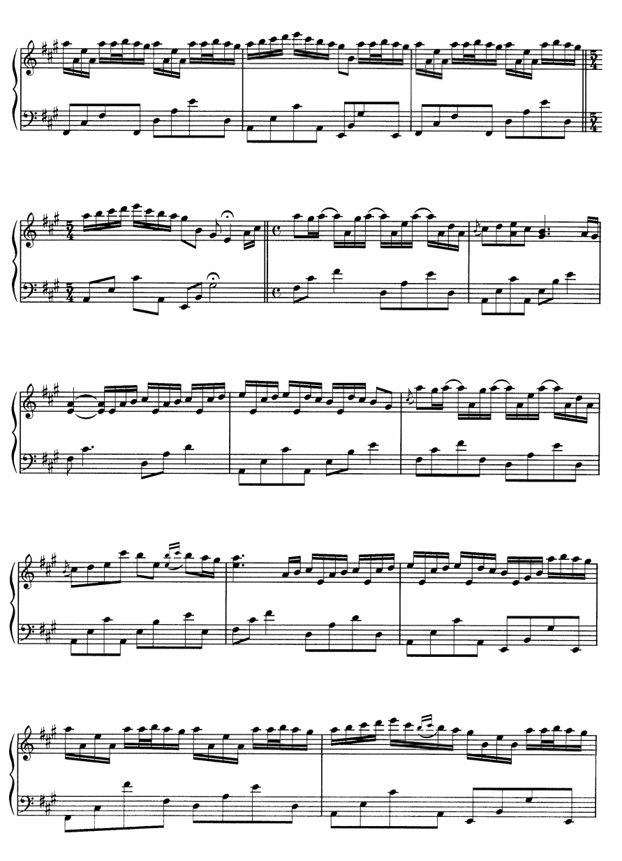 Sheet nhạc River Flows In You 2